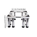 FDCQDL Slot Machine Stand 12 Legs High 20 cm Can Hold Up to 660 Lbs - Black - Brand New