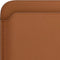 Apple Leather Wallet with MagSafe (for iPhone) MHLT3ZM/A - Saddle Brown Like New