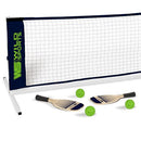 WILD SPORTS DRIVEWAY-SIZE FAMILY PICKLEBALL NET SET - BLACK - Like New