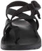 J107364 CHACO WOMEN'S Z/CLOUD 2 SANDAL SIZE: 11 SOLID BLACK Like New