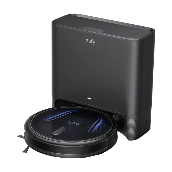 Eufy G40+, Robot Vacuum, Self-Emptying Robot Vacuum, T2272111-G40 - Black/Blue - Like New