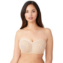 WACOAL WOMEN'S HALO STRAPLESS BRA SIZE WOMEN 38DD - SAND - Brand New