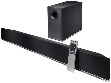 For Parts: VIZIO 38" Sound bar Bluetooth Wireless Sub S3821W-C0 - PHYSICAL DAMAGE NO POWER