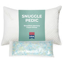 Snuggle-Pedic King Size Shredded Memory Foam Cooling Pillow - B072B8QVQX - Brand New