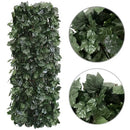 Garden Land Artificial Leaf Faux Ivy Privacy Fence (2PC Single Sided Leaves) - Brand New