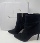 JESSICA SIMPSON JS WOMENS ANJELLIS STILETTO HEEL BOOTIES - SIZE: 5.5 - BLACK - Like New