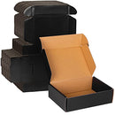 12x9x4 Black Cardboard Boxes 20 Pack Shipping Boxes for Small Business Mailing - Brand New