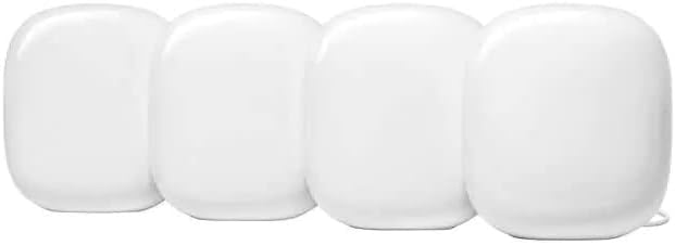 Google Nest WiFi 6E Pro 4 Pack GA03691-US - Snow - Scratch & Dent