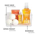 bHome Kitchen Organization Clear Plastic Storage Bins Pantry Organization - Brand New
