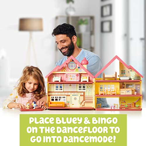 BLUEY ULTIMATE LIGHTS SOUNDS PLAYHOUSE TOY BOX 2.5-3 FIGURES AMAZON EXCLUSIVE - Like New