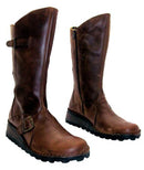 FLY London Women's Mes Engineer Boot Camel Rug 40 EU/9 - 9.5 M US - Brand New
