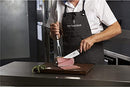 VICTORINOX WOOD 8.5 INCH CHEF'S KNIFE, WOOD HANDLE - BROWN - Like New