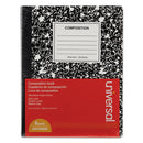 UNIVERSAL 20946 COMPOSITION BOOK COLLEGE RULE 9 3/4 X 7 1/2 100 SHEETS 6/PACK - Like New