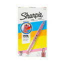 SHARPIE 1754464 ACCENT LIQUID PEN STYLE HIGHLIGHTER CHISEL TIP PINK DOZEN - Brand New