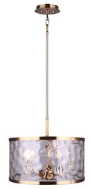 CANARM FRANKIE 5-LIGHT CHANDELIER, MODERN CEILING LIGHT - GOLD - Like New