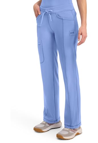 CHEROKEE INFINITY DRAWSTRING WOMEN SCRUB PANTS 360 STRETCH 1123A CIEL XS - Brand New