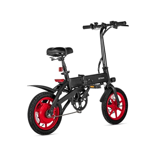 Jetson Arro Electric Bike, 350-Watt Motor, Easy-Folding Mechanism, JJ7-BLK - Brand New