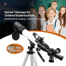 [Upgraded] Telescope, Astronomy Telescope for Adults, 60mm Aperture 500mm AZ - Like New