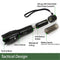 ECOGEAR FX LED FLASHLIGHTS SMALL CAMPING FLASHLIGHTS HIGH LUMENS 2 PACK - BLACK - Like New