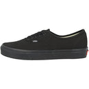 VANS AUTHENTIC SHOE UNISEX - SIZE: MEN 11 BLACK/BLACK - Like New