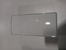 INTERTEK 1-LIGHT OUTDOOR WALL SCONCE STAINLESS STEEL FINISH FROSTED GLASS SHADE - Like New