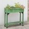 VEGTRUG HERB GARDENS SLIMLINE HERB GARDEN 4 POCKET PLANTER - SAGE GREEN - Like New
