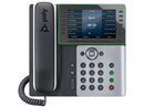 HP Poly Edge E550 IP Phone and PoE-enabled, Wi-Fi Desktop phone, Black | 82M91AA