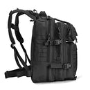 REEBOW GEAR MILITARY TACTICAL BACKPACK SMALL MOLLE ASSAULT PACK, 34L - BLACK - Like New
