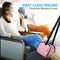 BESKAR 2 PACK AIRPLANE FOOTREST TRAVEL FOOT HAMMOCK FOR LONG FLIGHT - PINK Like New