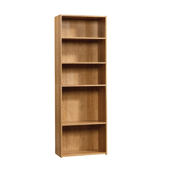 Sauder Beginnings 5-Shelf Bookcase - Highland Oak - Like New