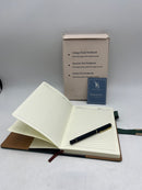 FANERY SUE REFILLABLE ADVENTURE TRAVEL JOURNAL LEATHER HARDCOVER - GREEN - Like New