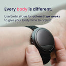 Embr Wave 2 Thermal Wristband, Warming and Cooling Rechargeable Bracelet - Black - Like New