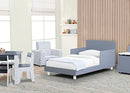 DELTA CHILDREN GAP GAPKIDS TODDLER BED GREENGUARD GOLD SIZE: FULL - GREY/WHITE - Like New