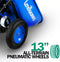 LANDWORKS WHEELBARROW UTILITY CART ELECTRIC POWERED 24V DC 180W 330LBS - BLUE - Like New