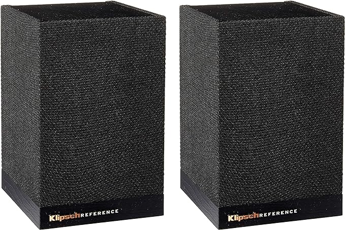 Klipsch Surround 3 2.0 Wireless Surround Speakers - Pair 1067530 - Black - Like New