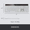 LOGITECH K750 WIRELESS SOLAR POWERED KEYBOARD FOR MAC	GL - SILVER - Like New
