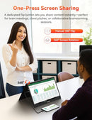 HOTYEAH TRIPLE LAPTOP SCREEN EXTENDER 15.6" FOLDING PORTABLE USB C - BLACK - Like New