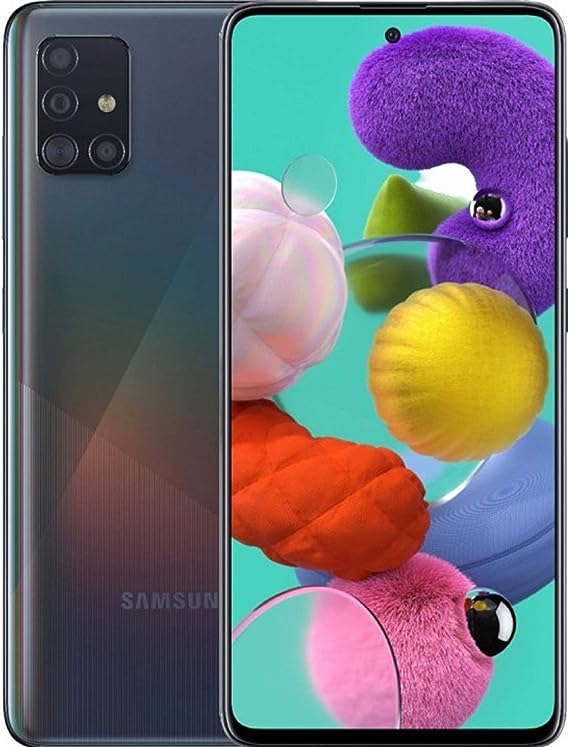 SAMSUNG Galaxy A51 5G 128GB AT&T SM-A516U - Prism Crush Black Like New