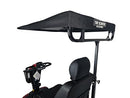 Sunshade Canopy for Mobility Scooters Easy Removable Rain - B0CD8PRY6H - Black - Brand New