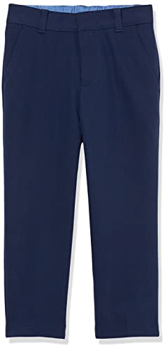IZOD Boys' Bi-Stretch Flat Front Dress Pant Size 18 - Bank Blue - Brand New