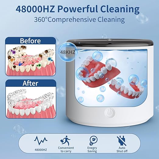 KOHE Ultrasonic Jewelry Cleaner for All Jewelry KOHE-003 - WHITE Like New