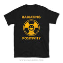 ETSY RADIATING POSITIVITY T-SHIRT - SIZE: MEN 3XL - BLACK 57 - Like New