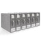 DELLAN BED SHEET ORGANIZER LINEN CLOSET ORGANIZERS AND STORAGE FOLDABLE CUBE - Brand New