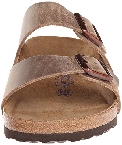Birkenstock Unisex Arizona Sandals Tobacco Oiled Leather Size - Scratch & Dent