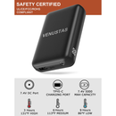 VENUSTAS-6000 - 6000mah 7.4V DC PORT 5V TYPE-C PORT POWER BANK CHARGER- BLACK - Like New