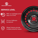 2014-2019 Toyota Corolla 16" Black Aluminum Rim OE Direct Replacement - Brand New
