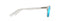 MAUI JIM KAWIKA FASHION SUNGLASSES 54MM CRYSTAL/BLUE HAWAII MJ-257-CRY/BLUHAW - Like New