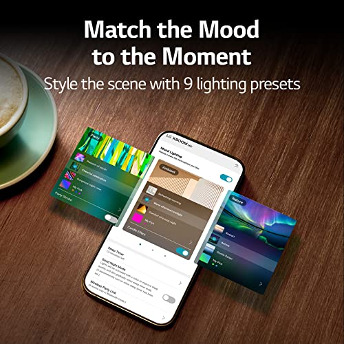 LG XO3QBK XBOOM 360 OMNIDIRECTIONAL SOUND PORTABLE BLUETOOTH SPEAKER - BLACK - Like New