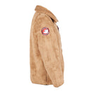 CANADA WEATHER GEAR WOMEN'S FLEECE HEAVY MOUNTAIN JACKET, TOFFEE, LARGE - Brand New