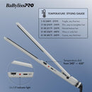 BABYLISS PRO NANO TITANIUM ULTRA THIN HAIR STRAIGHTENER BNT4072TGY MIST - Like New